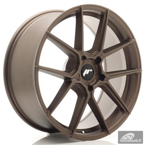 JR Wheels JR30 20x8 ET20-40 5H BLANK Matt Bronze