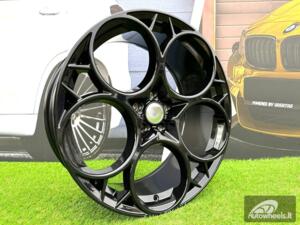 Ratlankis R18x8  5X110  ET  33  65.1  I5660  Black (BL)  For ALFA  (P2)  (New Model)
