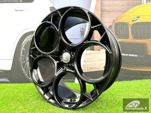 Ratlankis R19x8.5  5X110  ET  31  65.1  I5660  Black (BL)  For ALFA  (Z5)  (Front+Rear NEW Model)