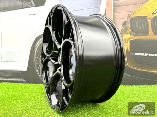Ratlankis R19x8.5  5X110  ET  31  65.1  I5660  Black (BL)  For ALFA  (Z5)  (Front+Rear NEW Model)
