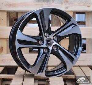 Ratlankis R16x6.5  4X108  ET  25  65.1  F5832  Black Polished (MB)  For CITRO  (R)