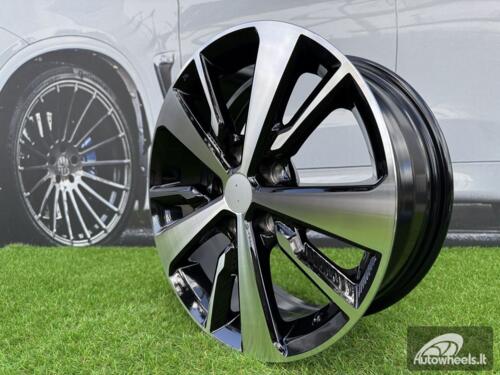 Ratlankis R16x6.5  5X114.3  ET  40  66.1  TL0400  Black Polished (MB)  For NISS  (R)