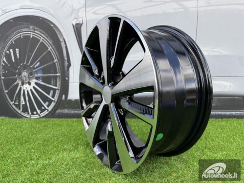 Ratlankis R16x6.5  5X114.3  ET  40  66.1  TL0400  Black Polished (MB)  For NISS  (R)