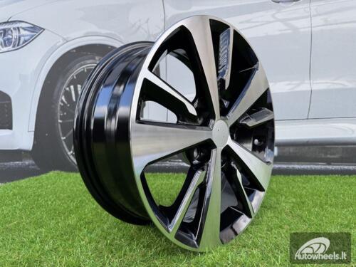 Ratlankis R16x6.5  5X114.3  ET  40  66.1  TL0400  Black Polished (MB)  For NISS  (R)