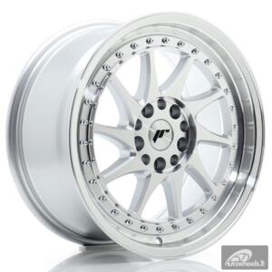 JR Wheels JR26 17x8 ET35 5x100/114 Silver Machined Face