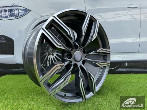 Ratlankis R20x10  5X112  ET  41  66.6  B5181  Grey Polished Half Matt (MGHM)  For BMW  (P)  (Rear+Front)