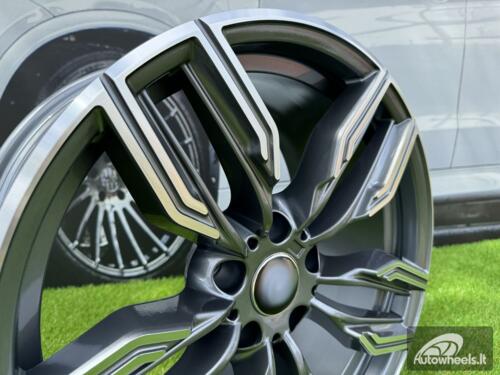 Ratlankis R20x10  5X112  ET  41  66.6  B5181  Grey Polished Half Matt (MGHM)  For BMW  (P)  (Rear+Front)