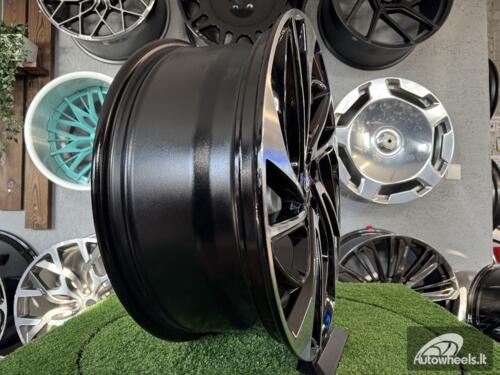 Ratlankis R18x7.5  5X114.3  ET  51  67.1  B5518  Black Polished (MB)  For HYUND  (K4)