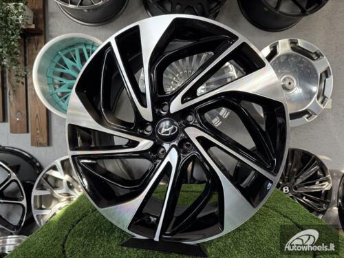 Ratlankis R18x7.5  5X114.3  ET  51  67.1  B5518  Black Polished (MB)  For HYUND  (R+P+K4)