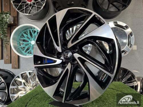 Ratlankis R18x7.5  5X114.3  ET  51  67.1  B5518  Black Polished (MB)  For HYUND  (R+P+K4)