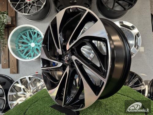 Ratlankis R18x7.5  5X114.3  ET  51  67.1  B5518  Black Polished (MB)  For HYUND  (R+P+K4)