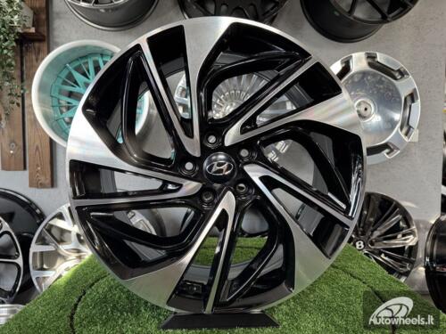 Ratlankis R18x7.5  5X114.3  ET  51  67.1  B5518  Black Polished (MB)  For HYUND  (R+P+K4+Z4)