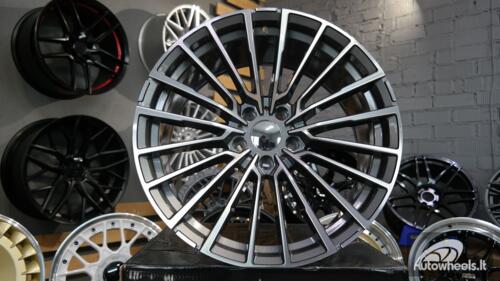 Ratlankis R20x8.5  5X112  ET  25  66.6  B5569  Grey Polished (MG)  For BMW  (P)  (Rear+Front)