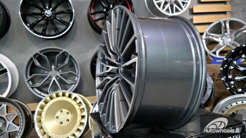 Ratlankis R20x8.5  5X112  ET  25  66.6  B5569  Grey Polished (MG)  For BMW  (P)  (Rear+Front)