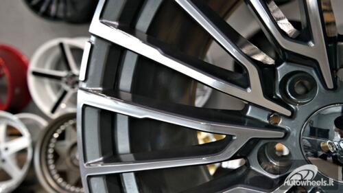 Ratlankis R20x8.5  5X112  ET  25  66.6  B5569  Grey Polished (MG)  For BMW  (P)  (Rear+Front)