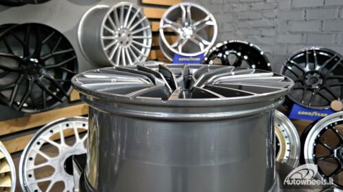 Ratlankis R20x8.5  5X112  ET  25  66.6  B5569  Grey Polished (MG)  For BMW  (P)  (Rear+Front)