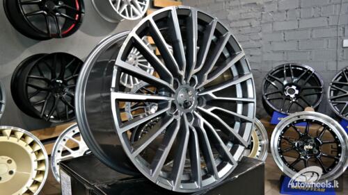 Ratlankis R20x10  5X112  ET  41  66.6  B5569  Grey Polished (MG)  For BMW  (P)  (Rear+Front)