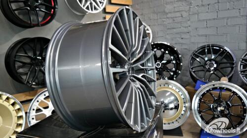 Ratlankis R20x10  5X112  ET  41  66.6  B5569  Grey Polished (MG)  For BMW  (P)  (Rear+Front)