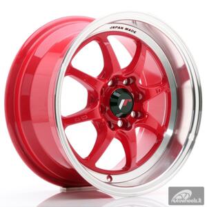 JR Wheels TF2 15x7,5 ET30 4x100/114 Red