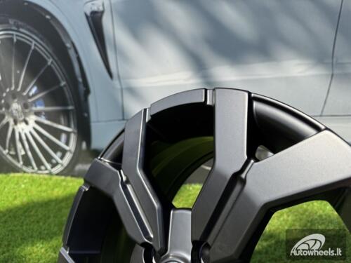 Ratlankis R16x6.5  4X100  ET  40  60.1  B1110  Black Half Matt (BLHM)  For DACIA  (L4)  (NEW Model)