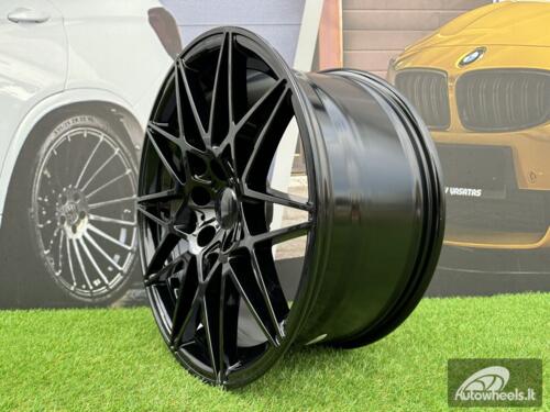 Ratlankis R17x7.5  5X120  ET  37  72.6  B5167  (XF023)  Black (BL)  For BMW  (D2)  (HYBRID FORGED)