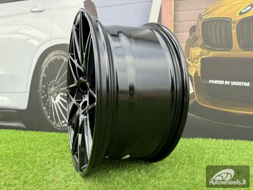 Ratlankis R17x7.5  5X120  ET  37  72.6  B5167  (XF023)  Black (BL)  For BMW  (D2)  (HYBRID FORGED)