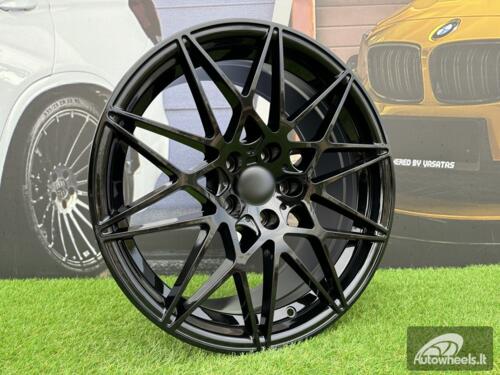 Ratlankis R17x7.5  5X120  ET  37  72.6  B5167  (XF023)  Black (BL)  For BMW  (D2)  (HYBRID FORGED)