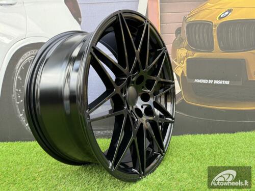 Ratlankis R17x7.5  5X120  ET  37  72.6  B5167  (XF023)  Black (BL)  For BMW  (D2)  (HYBRID FORGED)