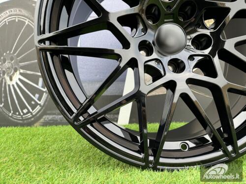Ratlankis R17x7.5  5X120  ET  37  72.6  B5167  (XF023)  Black (BL)  For BMW  (D2)  (HYBRID FORGED)