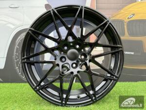 Ratlankis R17x7.5  5X120  ET  37  72.6  B5167  (XF023)  Black (BL)  For BMW  (D2)  (HYBRID FORGED)