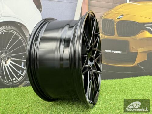 Ratlankis R17x7.5  5X120  ET  37  72.6  B5167  (XF023)  Black (BL)  For BMW  (P1)  (HYBRID FORGED)