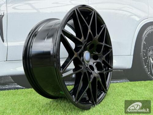 Ratlankis R17x7.5  5X120  ET  37  72.6  B5167  (XF023)  Black (BL)  For BMW  (R)  (HYBRID FORGED)