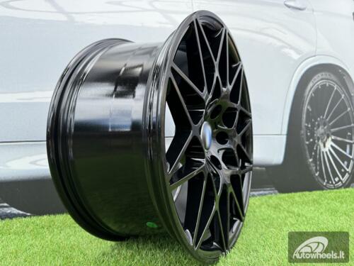 Ratlankis R17x7.5  5X120  ET  37  72.6  B5167  (XF023)  Black (BL)  For BMW  (R)  (HYBRID FORGED)