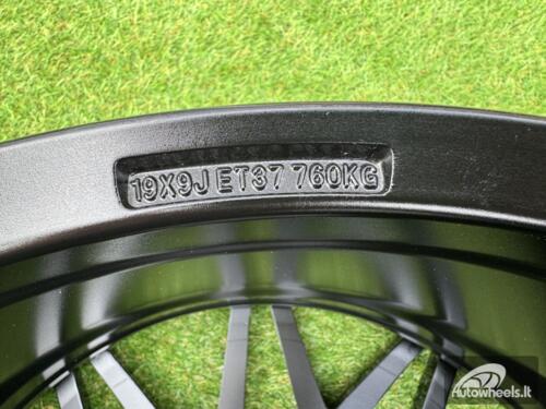 Ratlankis R17x7.5  5X120  ET  37  72.6  B5167  (XF023)  Black Polished (MB)  For BMW  (R+D3)  (HYBRID FORGED)