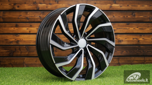 Ratlankis R17x7.5  5X100  ET  45  57.1  B5780  Black Polished (MB)  For VW  (R)  ()