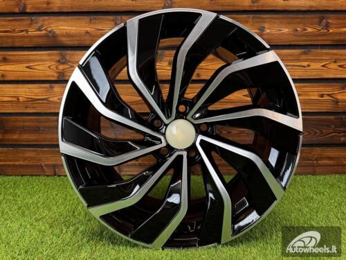 Ratlankis R17x7.5  5X100  ET  45  57.1  B5780  Black Polished (MB)  For VW  (R)  ()