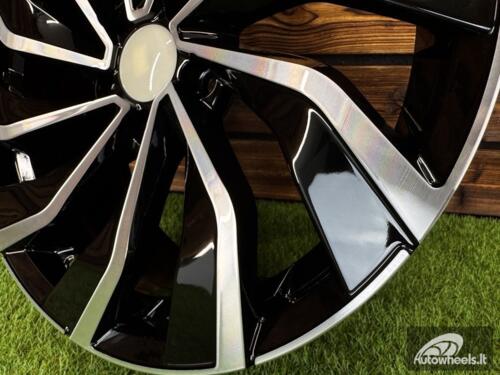 Ratlankis R17x7.5  5X100  ET  45  57.1  B5780  Black Polished (MB)  For VW  (R)  ()