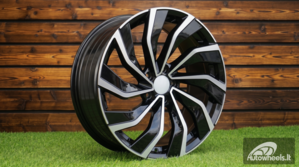 Ratlankis R17x7.5  5X100  ET  45  57.1  B5780  Black Polished (MB)  For VW  (R)  ()