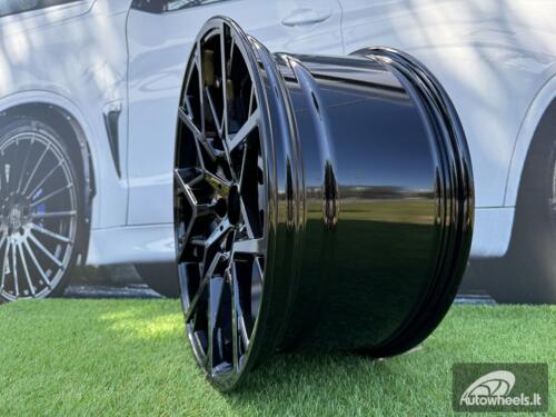 Ratlankis R20x8.5  5X120  ET  33  72.6  B1383  Black (BL)  For BMW  (K4)  ())