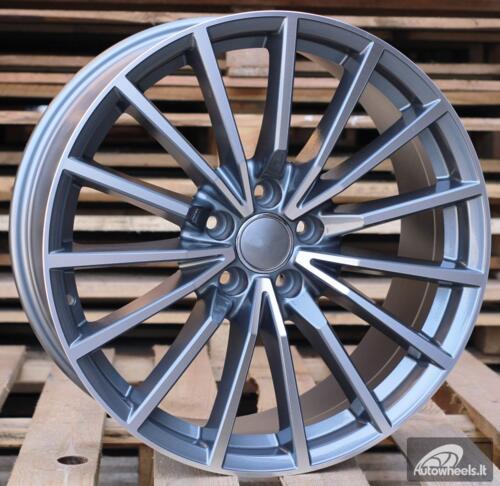 Ratlankis R17x7.5  5X112  ET  42  66.5  B5246  Grey Polished (MG)  For AUD  (P)