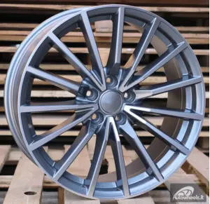 Ratlankis R17x7.5  5X112  ET  42  66.5  B5246  Grey Polished (MG)  For AUD  (P)