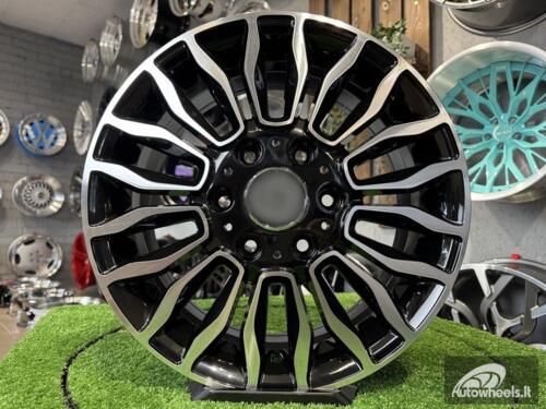 Ratlankis R16x7  6X130  ET  50  84.1  B2419  Black Polished (MB)  For MER  (Z2)