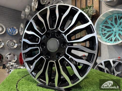 Ratlankis R16x7  6X130  ET  50  84.1  B2419  Black Polished (MB)  For MER  (Z2)