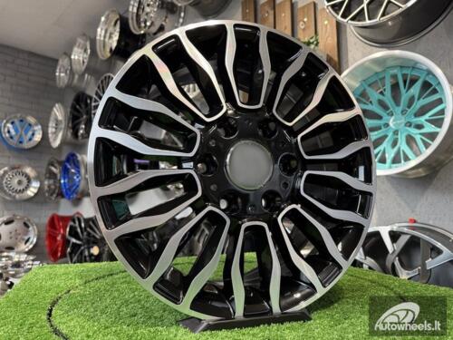 Ratlankis R16x7  6X130  ET  50  84.1  B2419  Black Polished (MB)  For MER  (Z2)