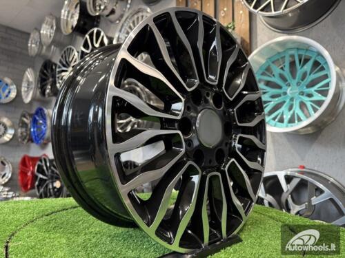 Ratlankis R16x7  6X130  ET  50  84.1  B2419  Black Polished (MB)  For MER  (Z2)