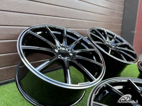 Ratlankis Brabus Monoblock Z Style 20X9.5J 5X112 ET39 66.6 Black with Diamonad Cut face (Mercedes - Benz CLS/E/S Class)