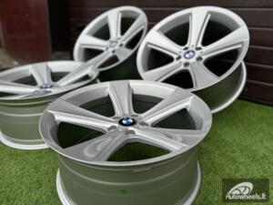 Ratlankis BMW 128 Style R20x9J 5X120 ET24 74.1mm Silver (Transportation defect)