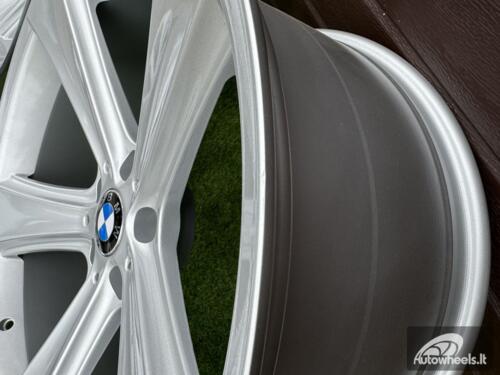 Ratlankis BMW 128 Style R20x10J 5X120 ET14 74.1mm Silver (Transportation defect)