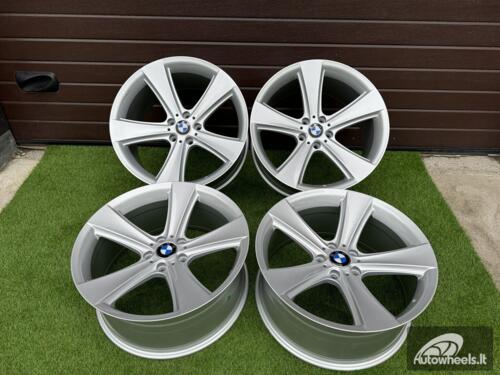 Ratlankis BMW 128 Style R20x10J 5X120 ET14 74.1mm Silver (Transportation defect)