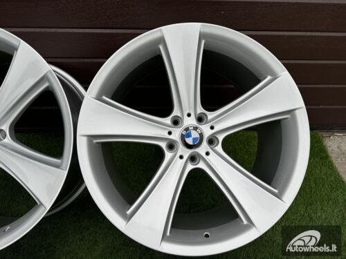 Ratlankis BMW 128 Style R20x10J 5X120 ET14 74.1mm Silver (Transportation defect)